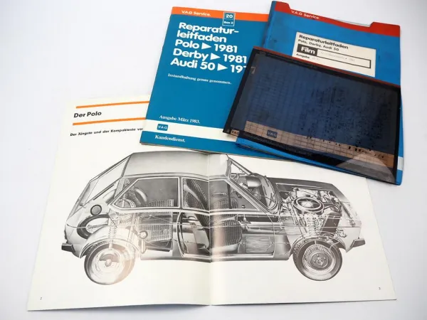 Reparaturleitfaden VW Polo I Typ 86 Instandhaltung Reparaturleitfaden SSP9 bis 1991