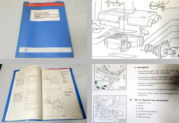 Reparaturleitfaden VW T4 Zusatzheizung Standheizung B2L D2L B3 B4W B7W D4W D7W