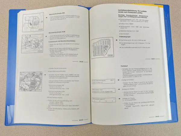 Reparaturleitfdaen VW Golf 4 GTI 1,8 l Motor ARZ AUM Motronic Einspritzanlage