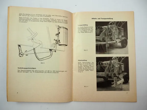 Rivierre Casalis TRA 2-075 2-100 Pickup Presse Betriebsanleitung Ersatzteilliste