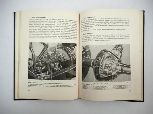 Robur Garant 30K Lastkraftwagen Betriebsanleitung Bedienung Wartung 1958