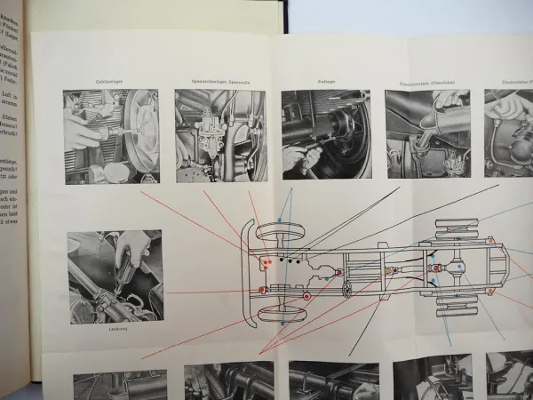 Robur Garant 30K Lastkraftwagen Betriebsanleitung Bedienung Wartung 1958