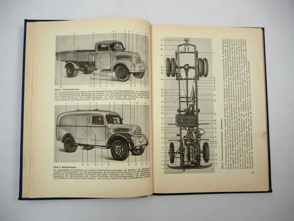 Robur Garant 32 Lastkraftwagen Betriebsanleitung Bedienung Wartung 1959