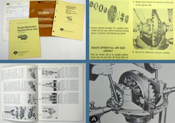 Rockwell International Single Reduction Hypoid Drive Unit Maintenance Manual