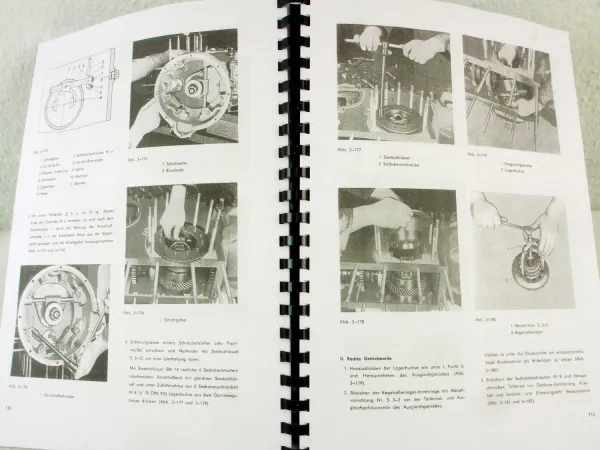 RS 09 Geräteträger Werkstatthandbuch 1962/63