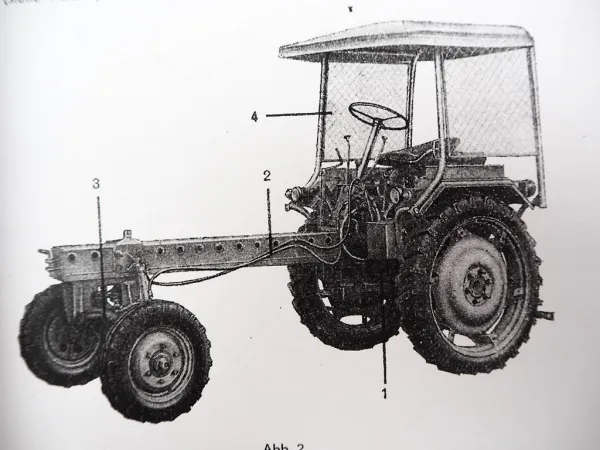 RS 09 / GT 122 Geräteträger Bedienungsanleitung 2/1965