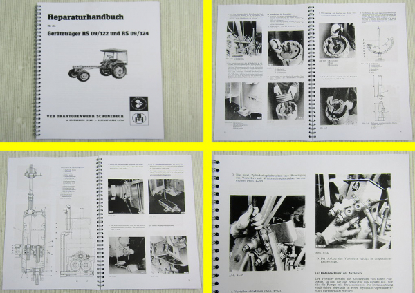 RS 09 GT122 GT124 Geräteträger Werkstatthandbuch