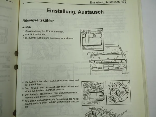 Saab 9-3 1998 Abgasanlage Kühlsystem Turbosystem Diesel Werkstatthandbuch Reparaturanleitung