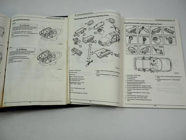 Saab 9-3 1998 TWICE Alarm SID Info Display Werkstatthandbuch Reparaturanleitung