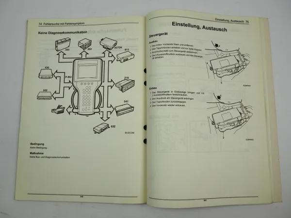 Saab 9-5 1998 TWICE Zentralelektronik Alarm Werkstatthandbuch Reparaturanleitung
