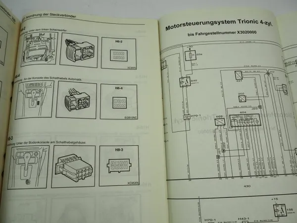 Saab 9-5 1999 Elektrische Anlage Schaltpläne Ausgabe 1 Werkstatthandbuch