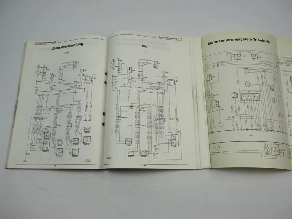 Saab 9-5 2000 Elektrische Anlage Schaltpläne Ausgabe 1 Werkstatthandbuch