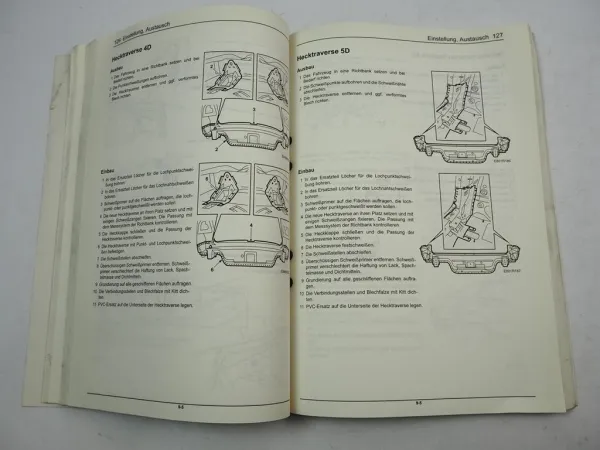 Saab 9-5 2006 Karosserie Schiebedach Werkstatthandbuch Reparaturanleitung