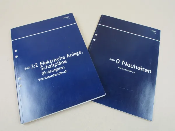 Saab 9-5 YS3E 2001 Elektrik Schaltpläne Schaltplan & Neuheiten Werkstatthandbuch