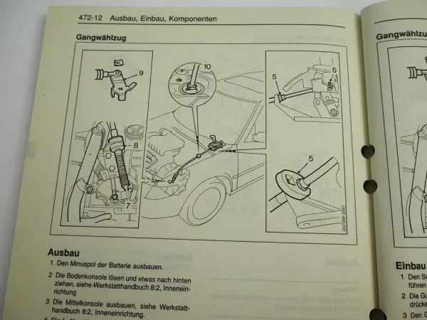 Saab 900 Automatikgetriebe AF 20 22 Reparaturanleitung bis 1994 Werkstatthandbuch