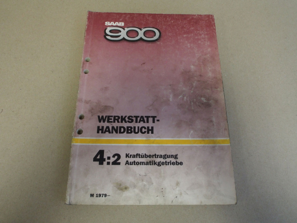 Saab 900 Automatikgetriebe Reparaturanleitung ab 1979 Werkstatthandbuch 1985
