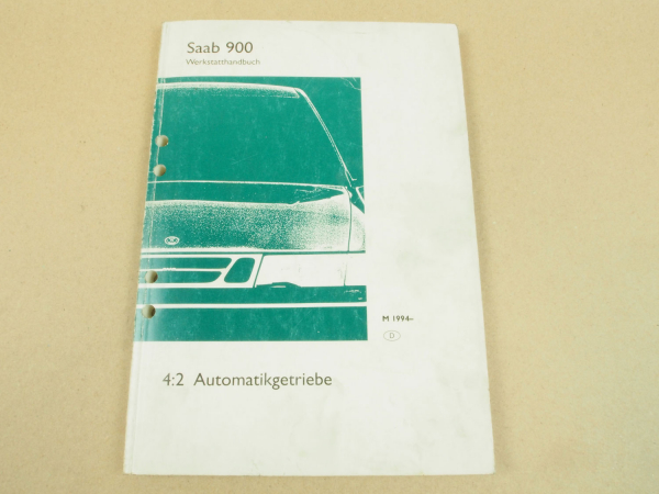 Saab 900 Automatikgetriebe Reparaturanleitung ab 1994 Werkstatthandbuch