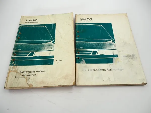 Saab 900 Elektrische Anlage Instrumente 1994 Alarmanlage 1995 Werkstatthandbuch