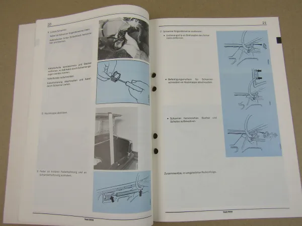 Saab 9000 CD Neuheiten Beschreibung Werkstatthandbuch 1988