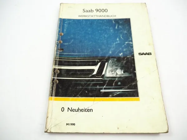 Saab 9000 CDi 9000i 1991 Neuheiten Motor Elektrik Schaltplan Werkstatthandbuch