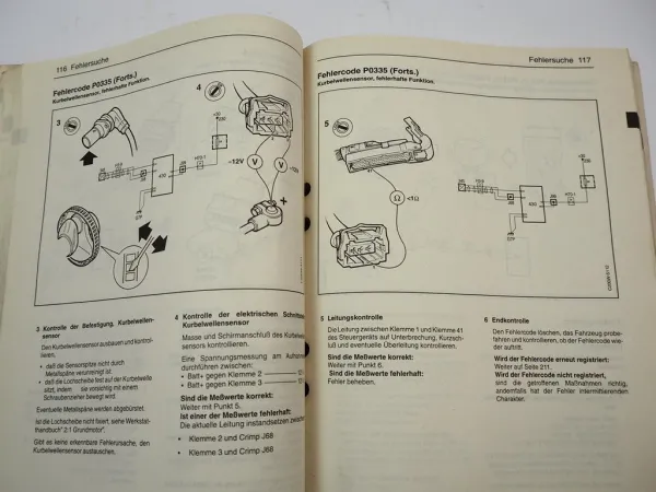 Saab 9000 Trionic Motorsteuerung Motor B234L Reparaturanleitung Werkstatthandbuch