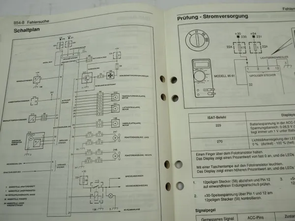 Saab 9000 YS3C ab 1990 Klimaanlage ACC2 Werkstatthandbuch Reparaturanleitung