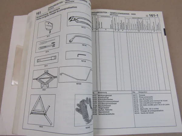 Saab 9000 YS3C Werkstatthandbuch Neuheiten Vorgabezeiten Arbeitszeiten Mechanik