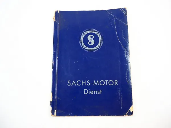 Sachs 100 Motor f. Motorfahrrad 98 ccm Werkstatthandbuch Reparaturanleitung 1937