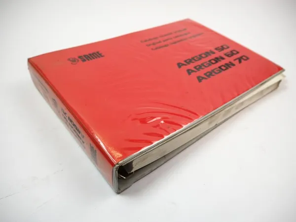 Same Argon 50 60 70 Traktor Spare Parts Catalogue Catalogo ricambi 1996