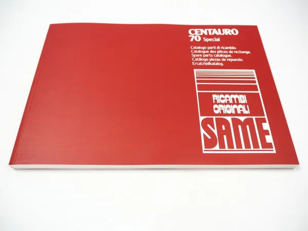 Same Centauro 70 Special Ersatzteilliste Catalogo parti di ricambio della trattrice 1984