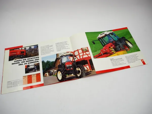 Same Dorado 55 65 75 85 Traktor Prospekt Techn. Daten Produktvorstellung 7/2000