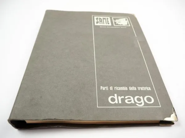 Same Drago + Allrad Traktor Ersatzteilliste Parts List 1972