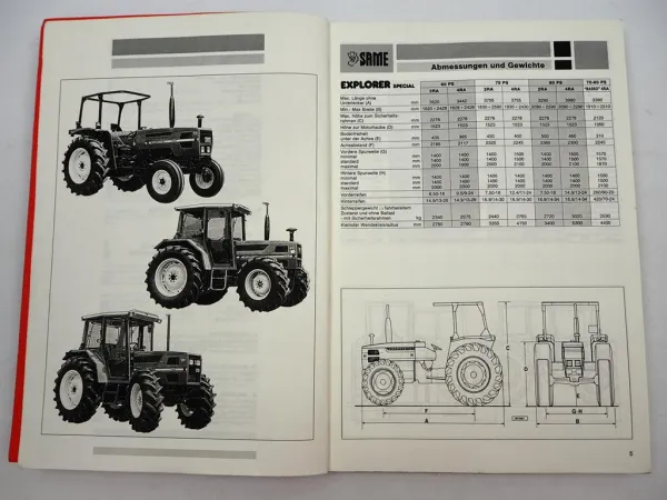 Same Explorer 55 60 65 70 75 80 90 Explorer II 60 70 80 90 Werkstatthandbuch