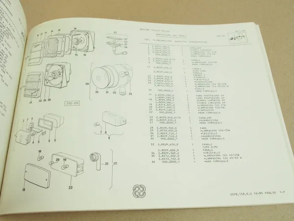 Same Explorer 65 Special Ersatzteilliste Ersatzteilkatalog Spare parts catalogue