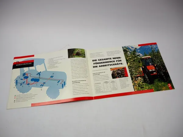 Same Golden 60 70 75 85 Traktor Prospekt Technische Daten 11/1997