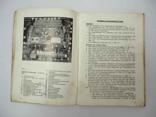 Same Jaguar 95 Export Schlepper Bedienungsanleitung Instandhaltung 1979