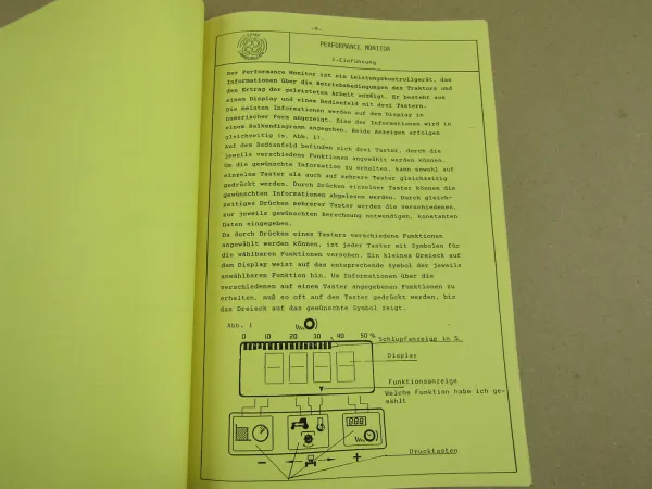Same Lamborghini Elektron. Hubwerkregelung Schlupfregelung Getriebe 1988