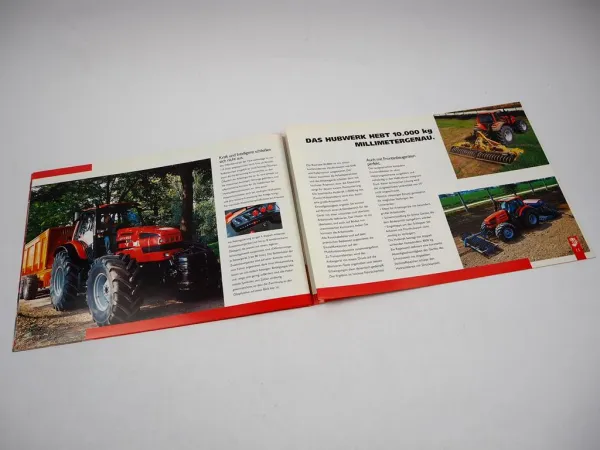 Same Rubin 160 180 200 Traktor Prospekt Techn. Daten Produktvorstellung 04/2000