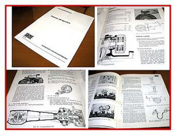 Same Saturno 80 Synchro Werkstatthandbuch 1979