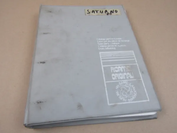 Same Saturno Ersatzteilliste Schlepper Catalogo parti Parts List 1978