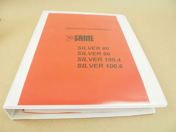 Same Silver 80 90 100.4 100.6 Schlepper Werkstatthandbuch