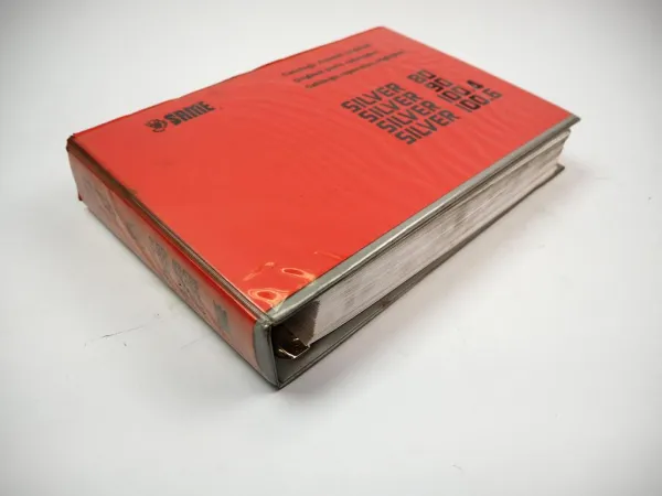 Same Silver 80 90 100.4 100.6 Traktor Parts Catalogue Catalogo ricambi 1998
