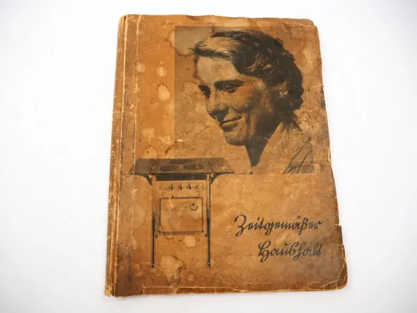 Sammelmappe mit Informationsblättern Zeitgemäßer Haushalt 1936 bis 1939 unvollständig