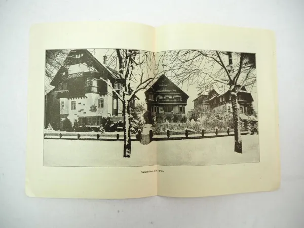 Sanatorium Dr. Würz Freudenstadt Württemberg Schwarzwald ca. 1910/20 Broschüre