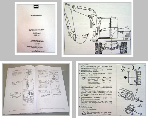 Schaeff HML 32 Mobilbagger Betriebsanleitung
