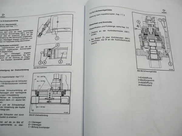Schaeff HR 14 Raupenbagger Betriebsanleitung 1998