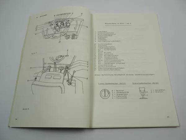 Schaeff SKL 808 808S Knicklader Betriebsanleitung 1986