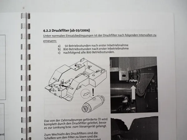Schäffer 336 442 S Lader Betriebsanleitung Bedienung Wartung 2006