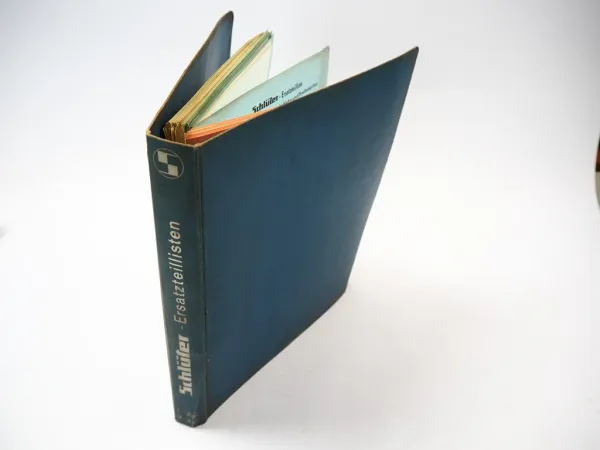 Schlüter 1 / 3 Zylinder Diesel Motor für Schlepper Ersatzteilkatalog ca 1961