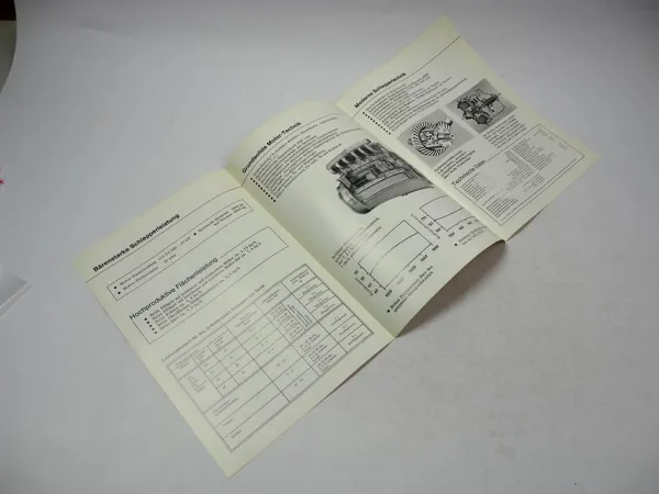 Schlüter Super 1250 V Traktomobil mit Super Silence Komfort Prospekt 1977